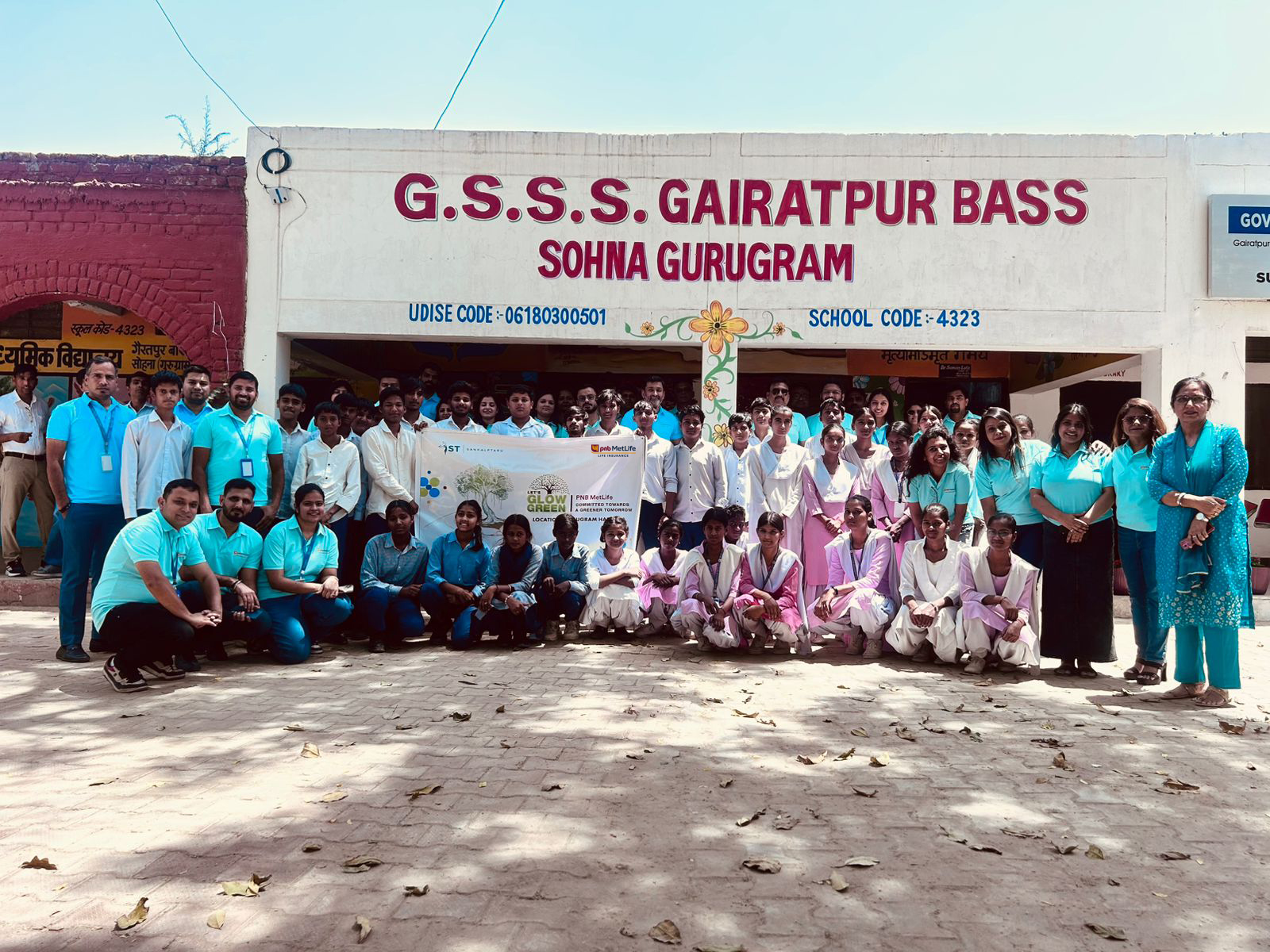 PNB MetLife Marks Earth Day with Community Engagement Initiative at Gurugram Government School